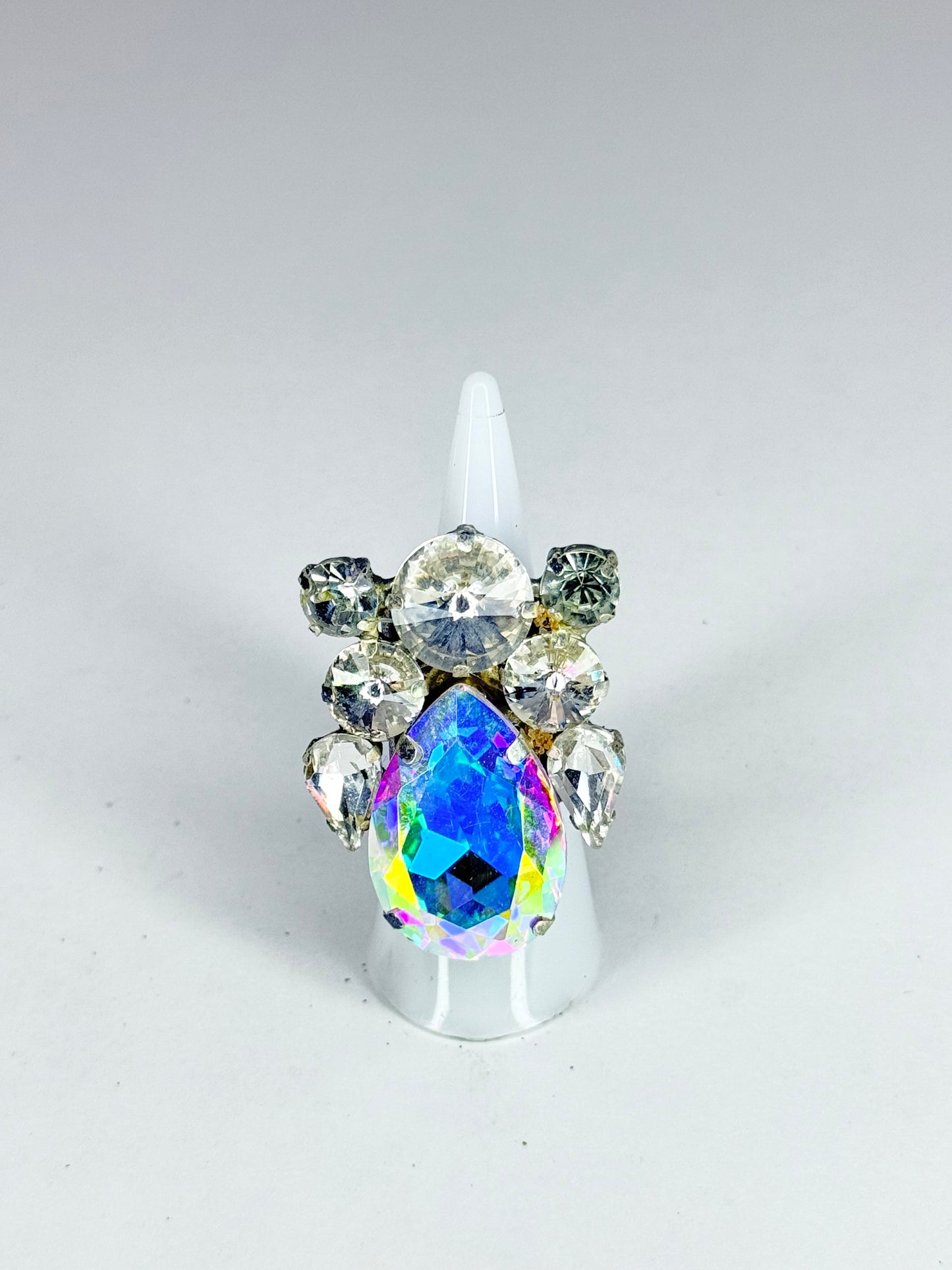 Blue Base AB & Clear Ring