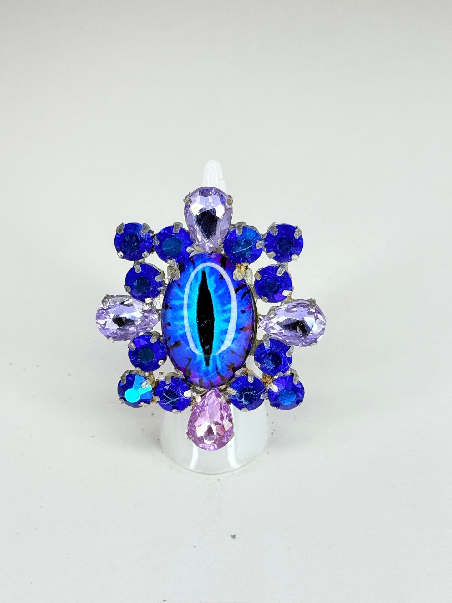 Blue & Purple Eyeball Ring