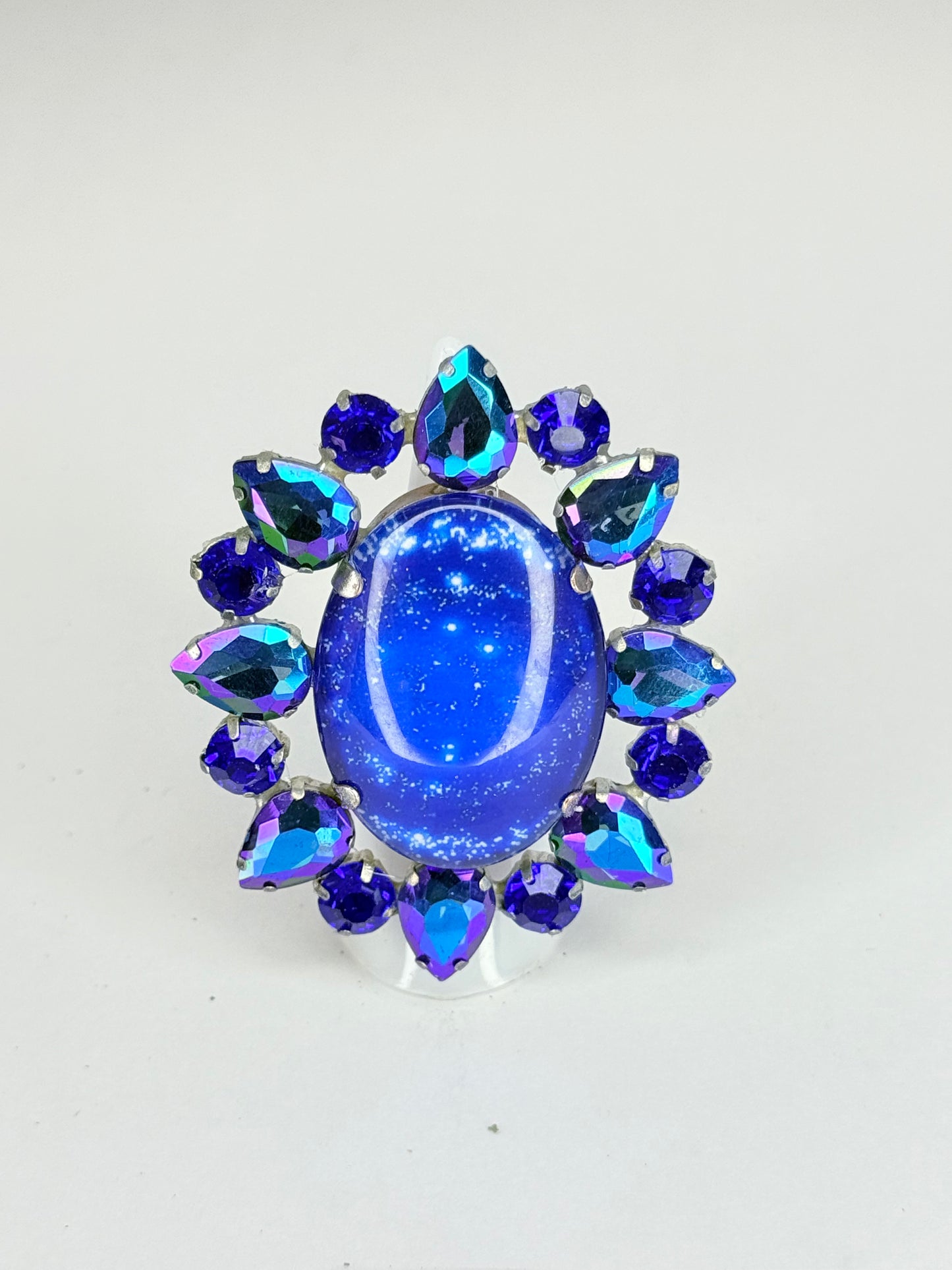 Blue Cameo Ring