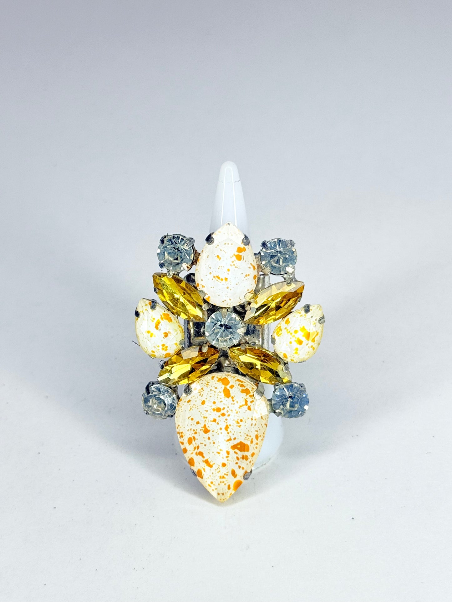 Topaz & Eggshell Ring