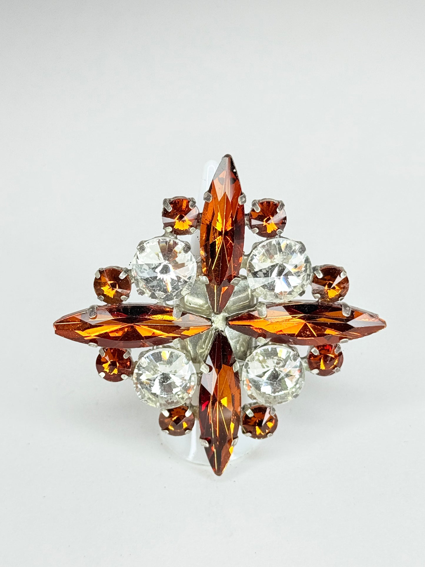 Brown & Clear Ring