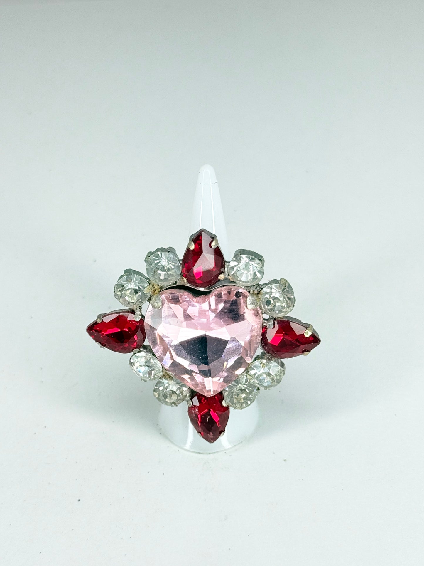Red & Pink Heart Ring