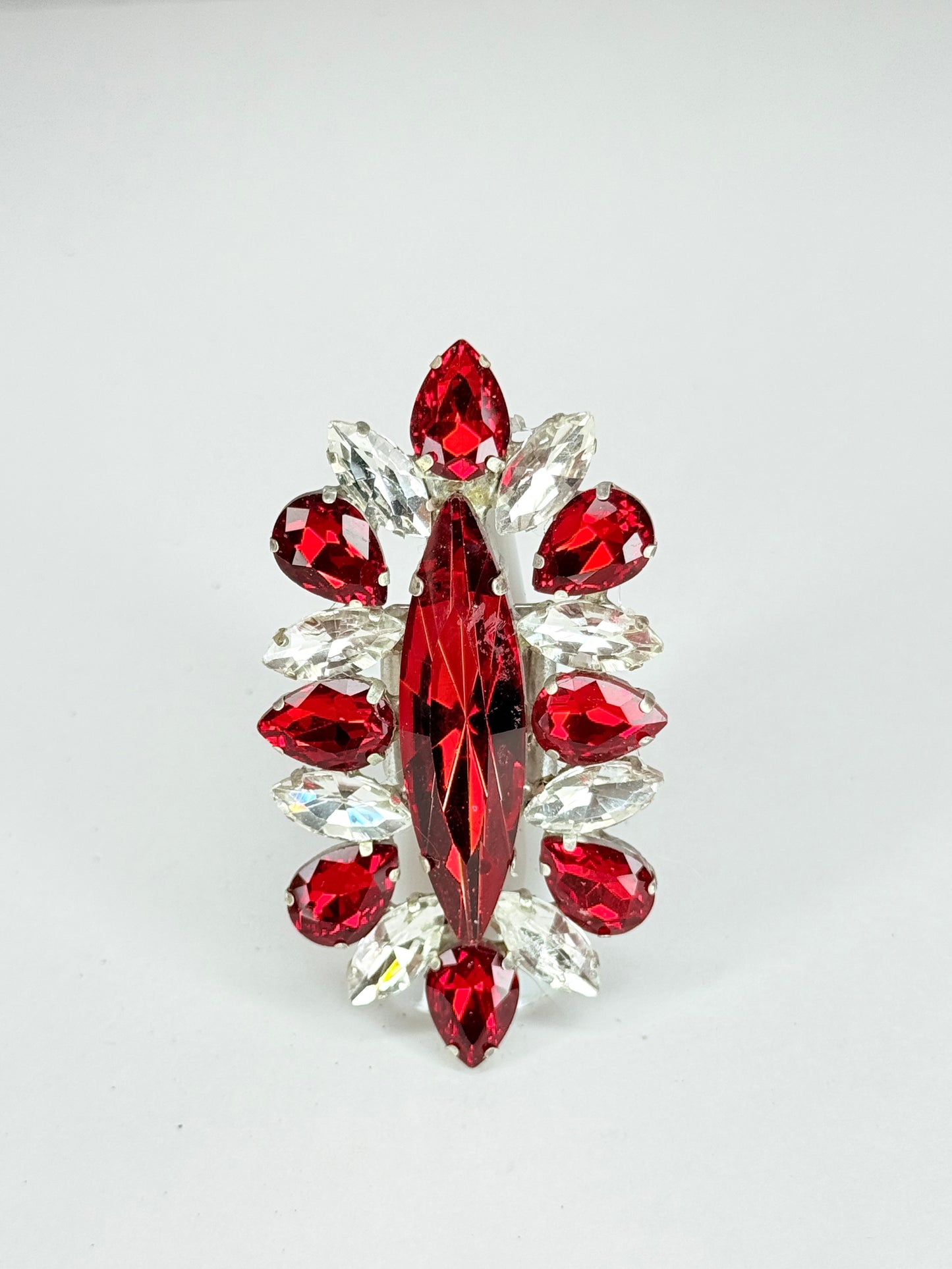 Red & Clear Ring