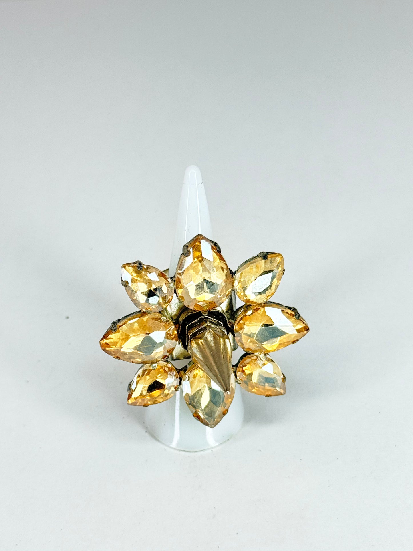 Champagne Spike Ring