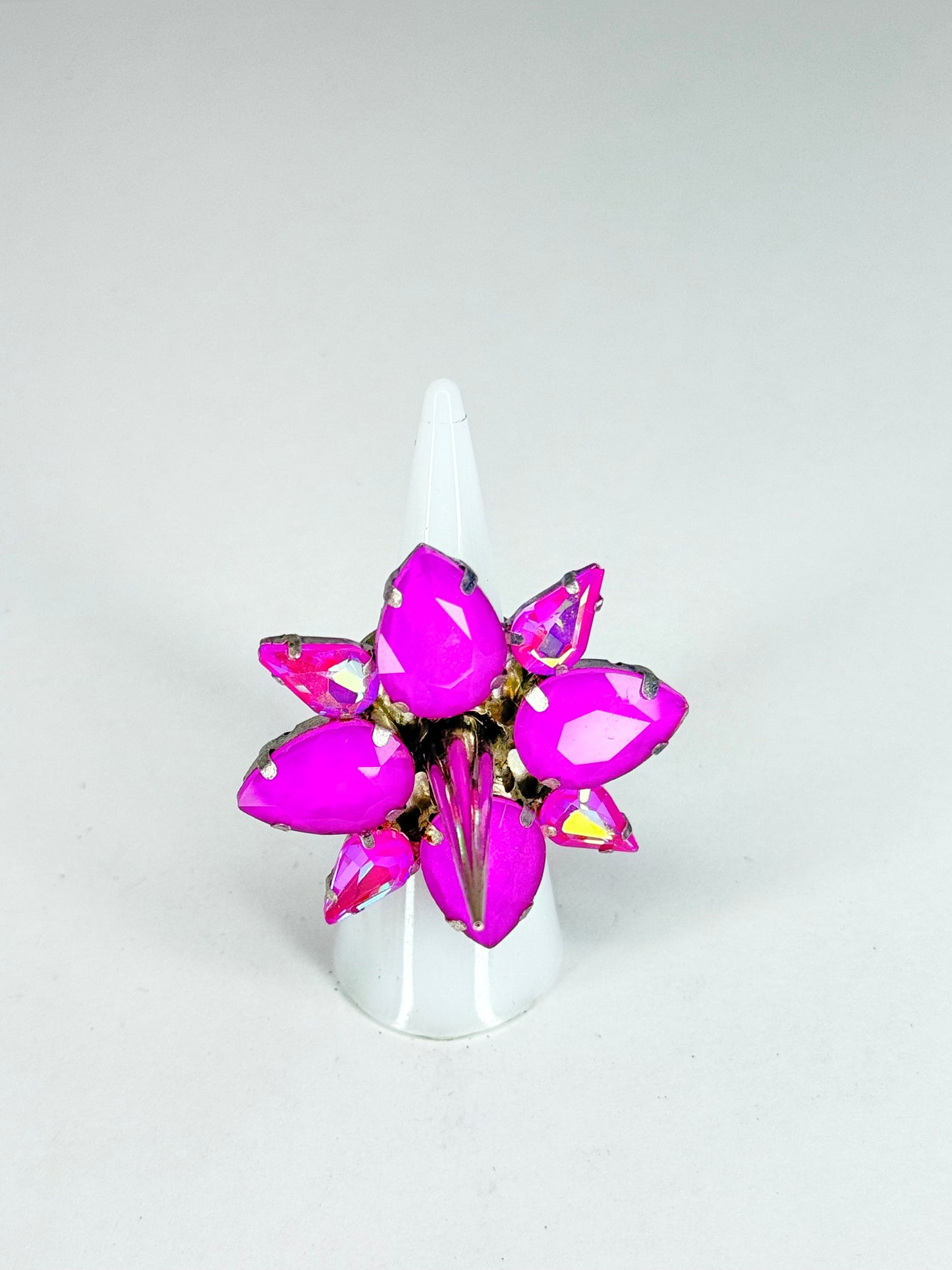 Mocha Pink Spike Ring