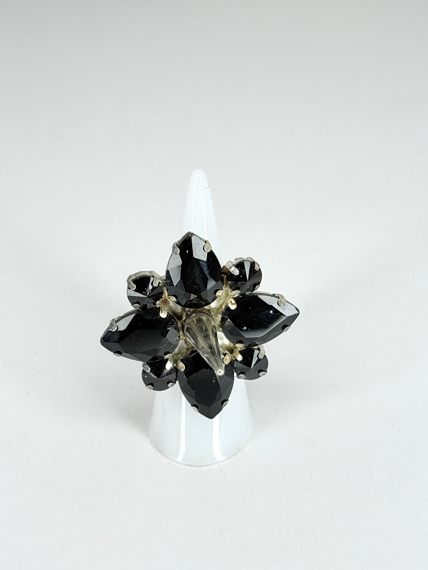 Black Spike Ring
