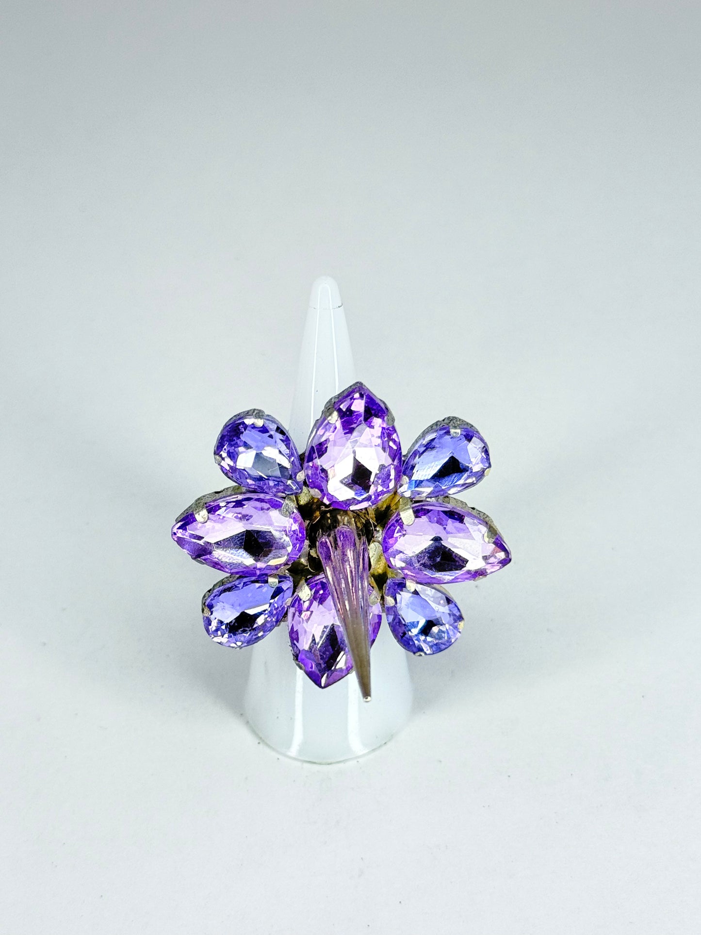 Violet Spike Ring