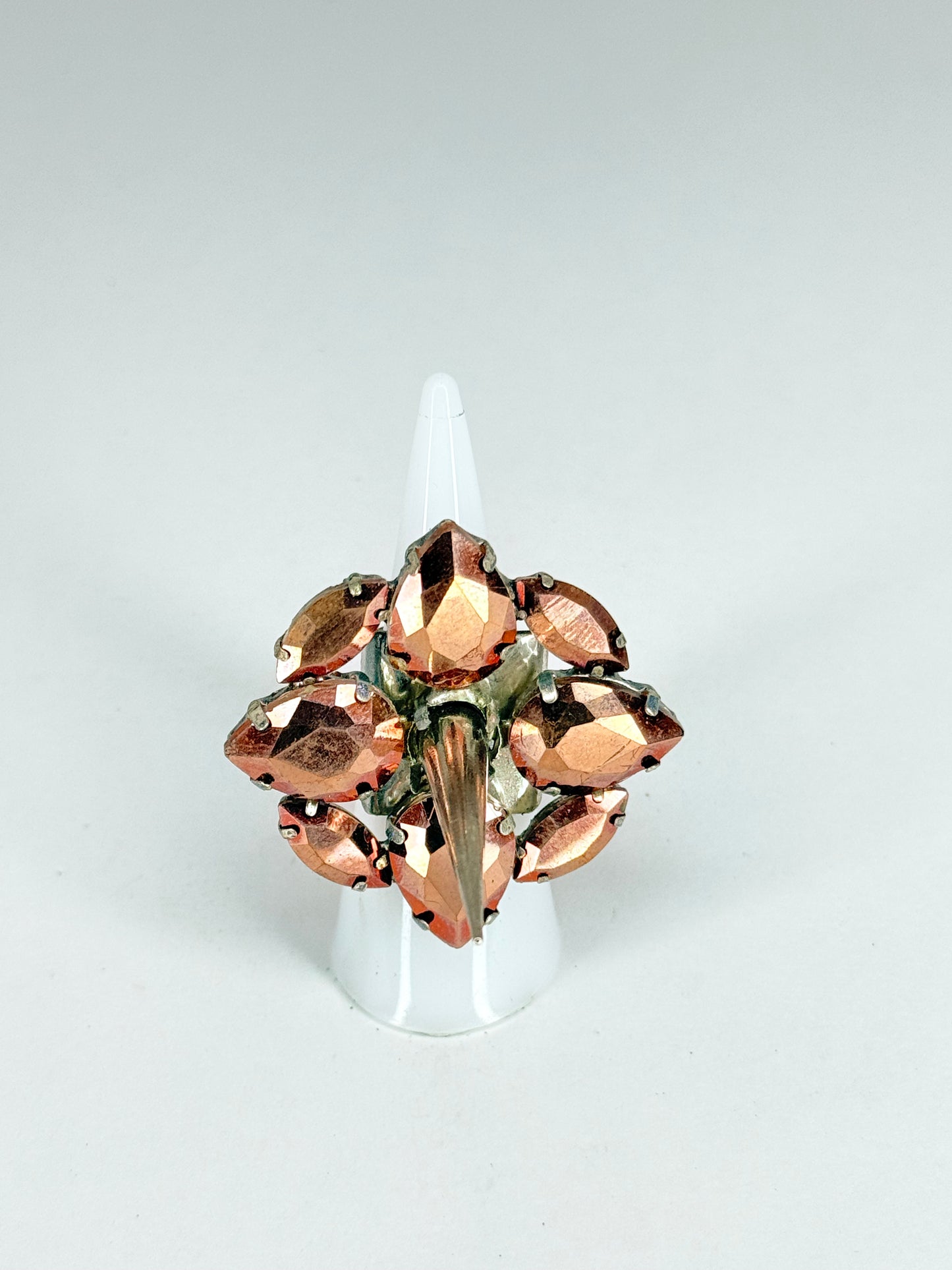 Rose Gold Spike Ring