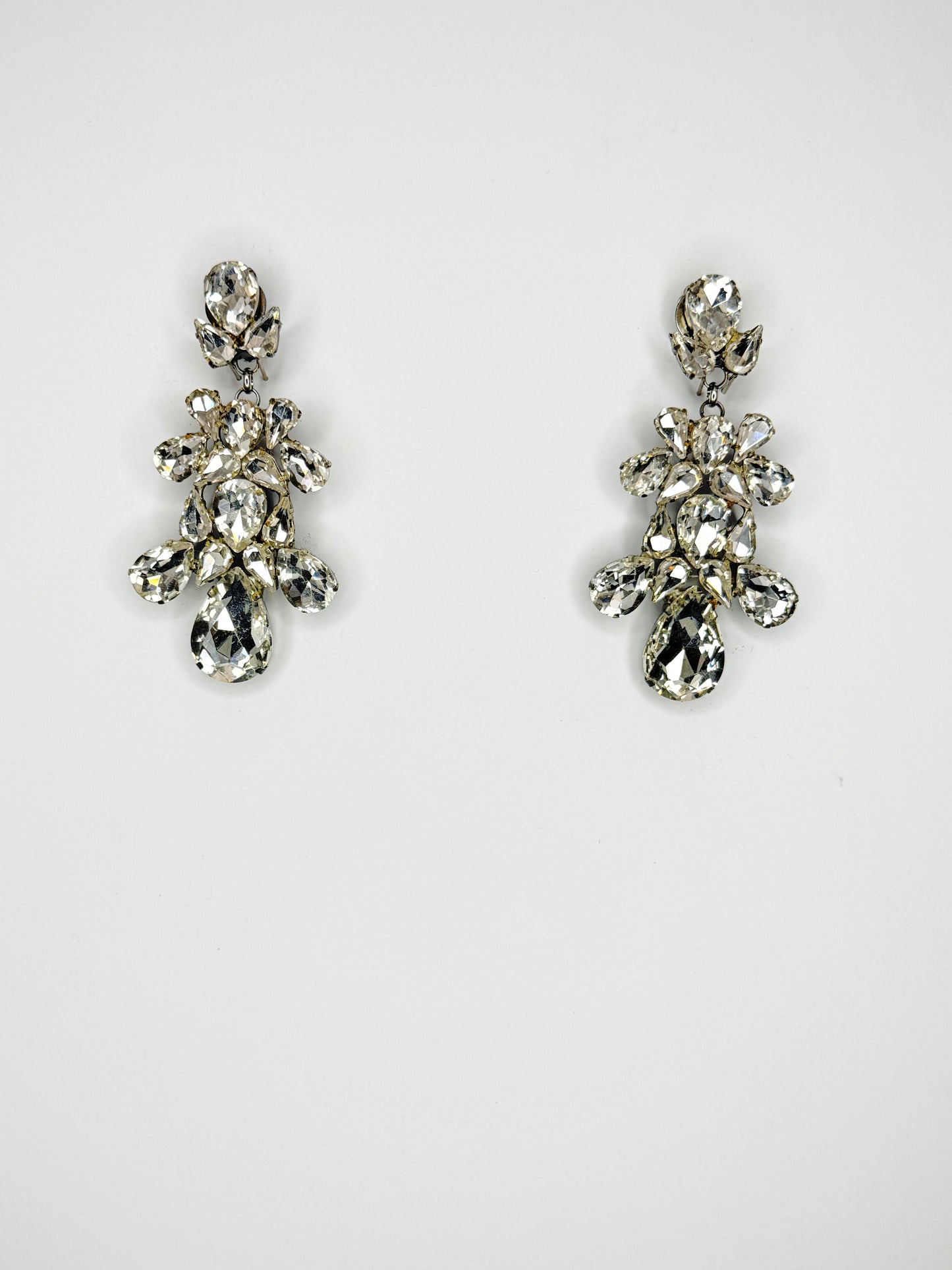 Clear Earrings - Small Cocktail Size