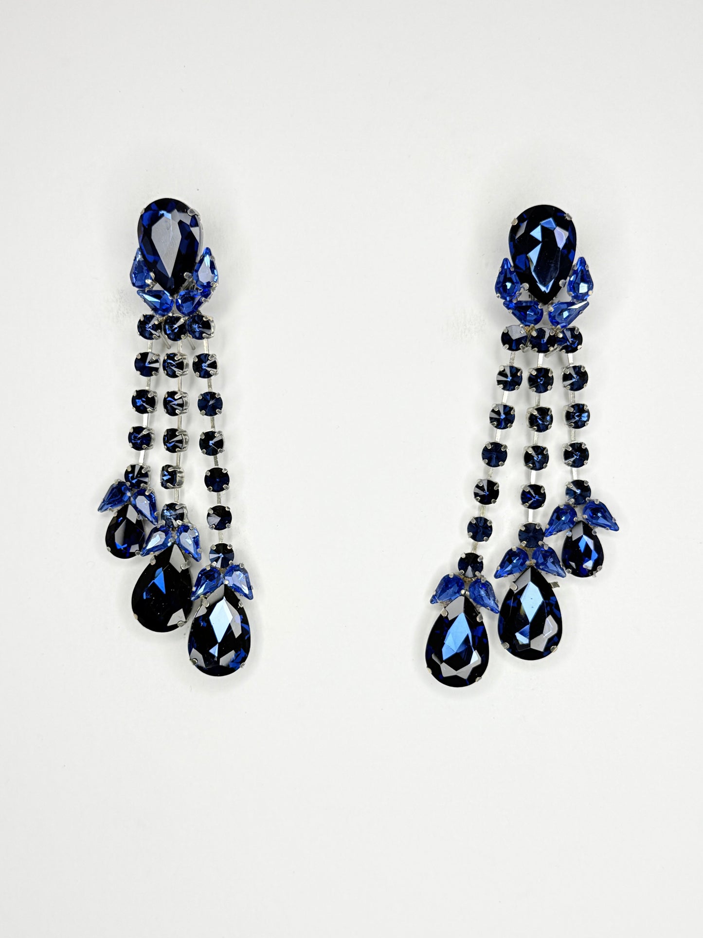 Midnight Blue Earrings - Medium Size