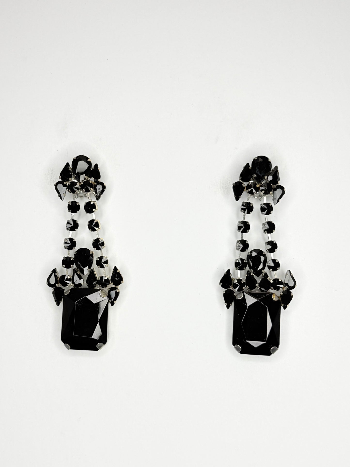 Black Earrings - Medium Size