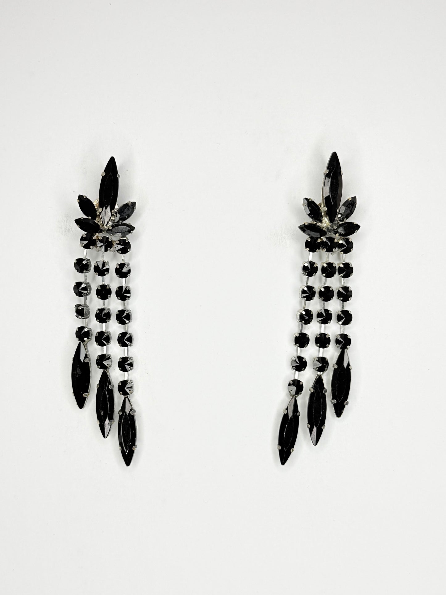 Black Earrings - Medium Size