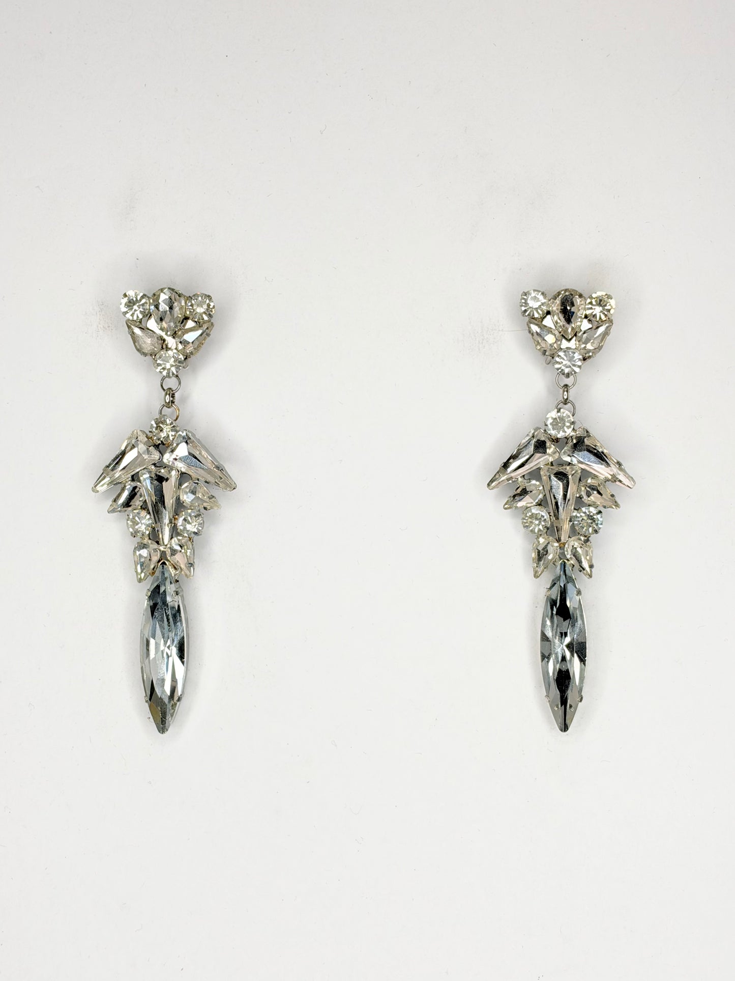 Clear Earrings - Medium Size