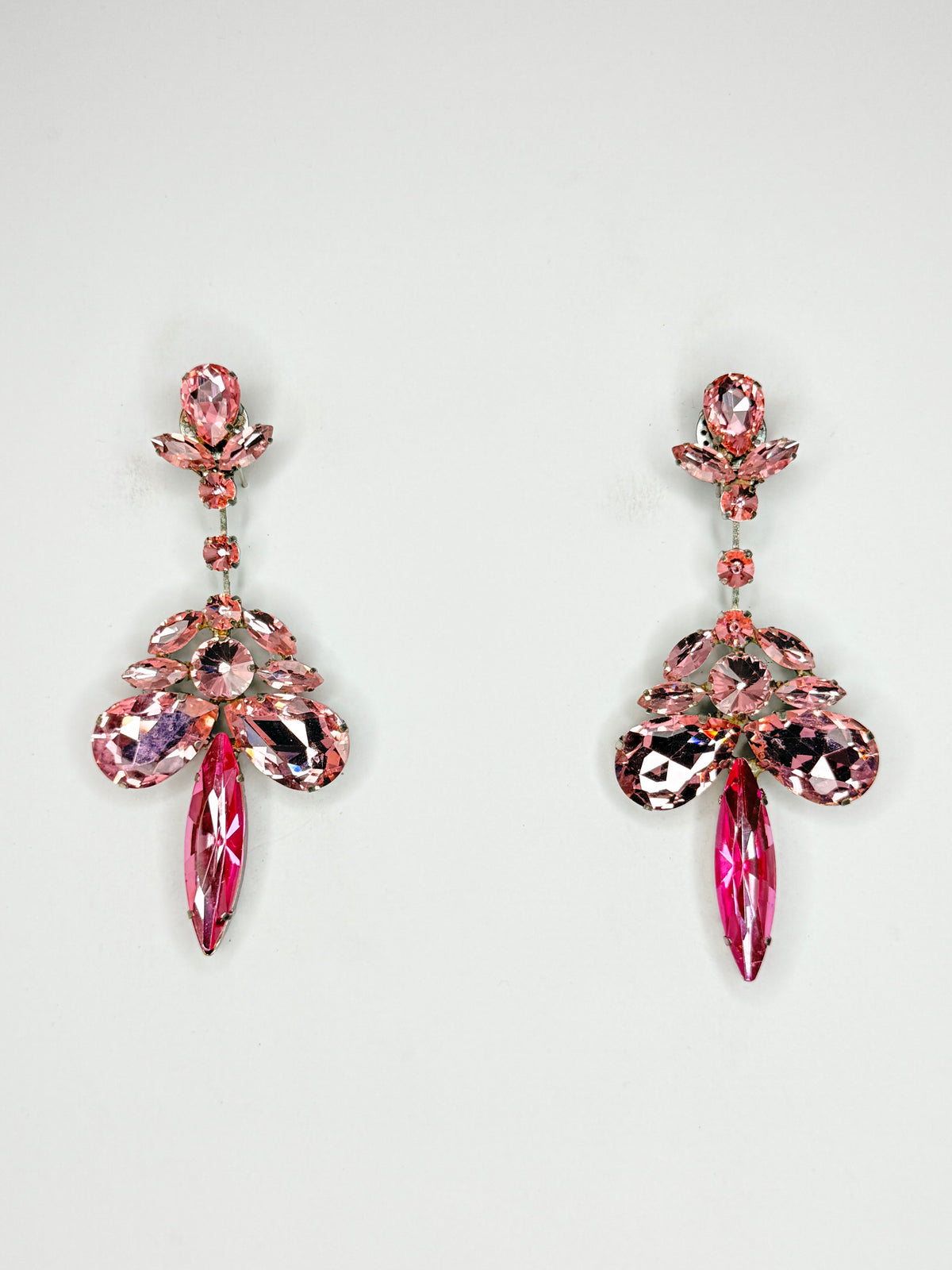 Light Pink Earrings - Medium Size