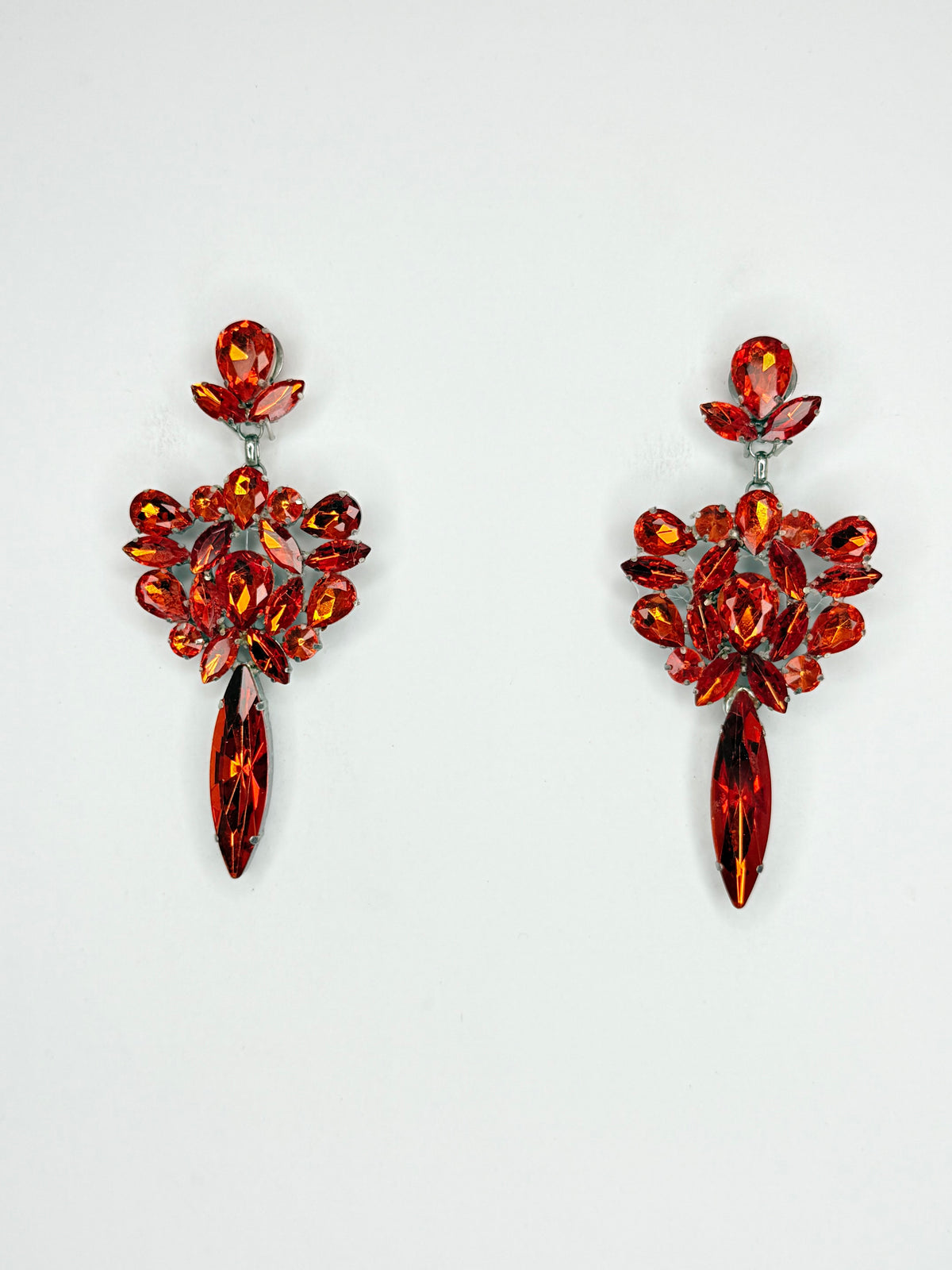 Orange Earrings - Medium Size