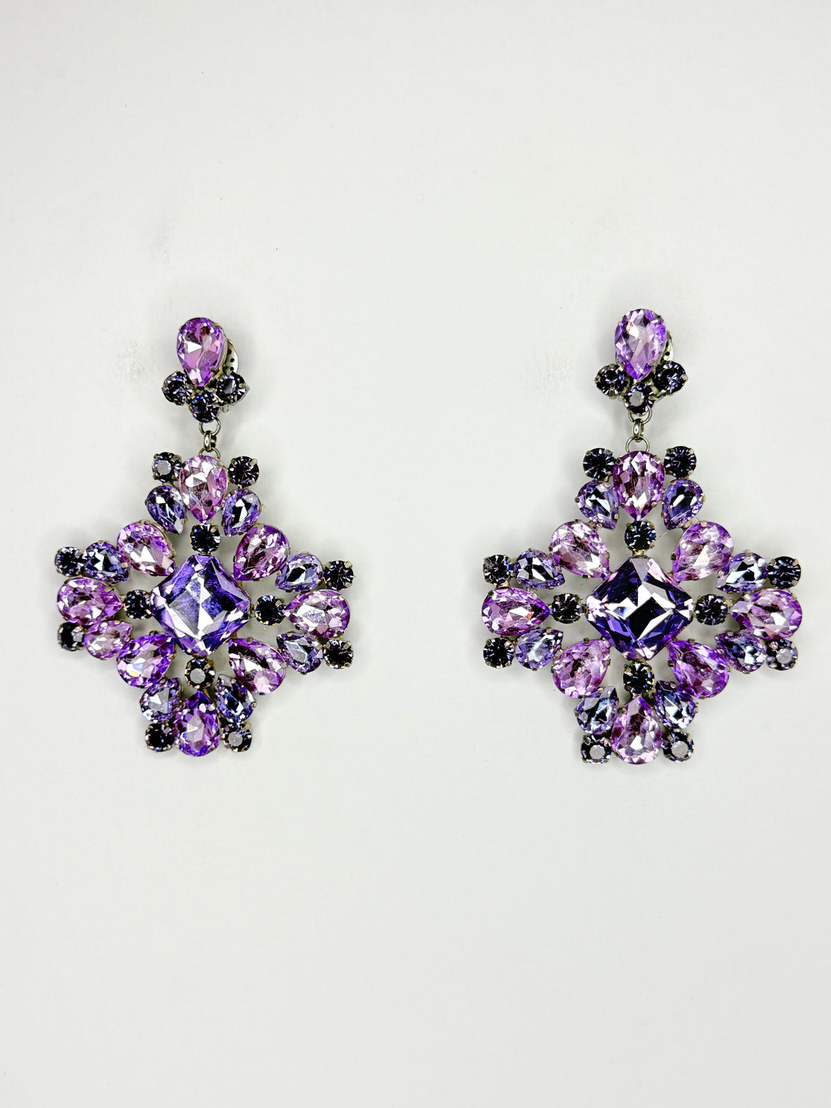Violet Earrings - Large Size