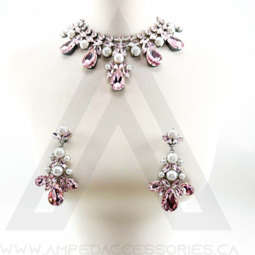 Pink & Fuchsia Necklace Sets
