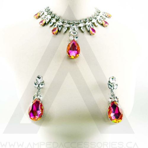 Pink & Fuchsia Necklace Sets