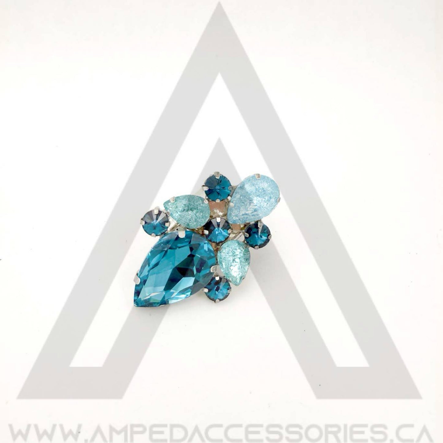 Aqua & Blue Zircon Rings