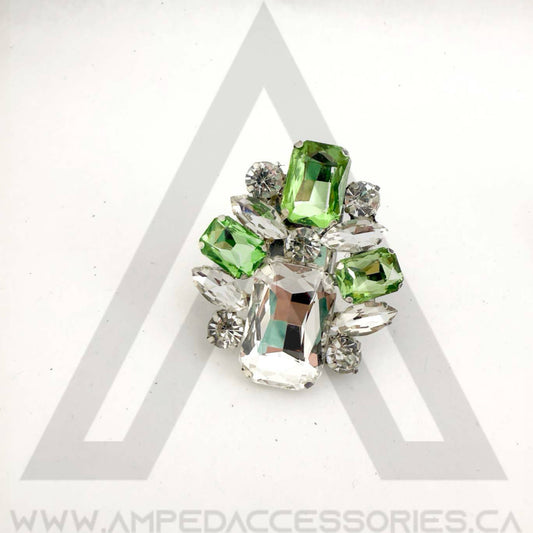 Peridot Green Rings