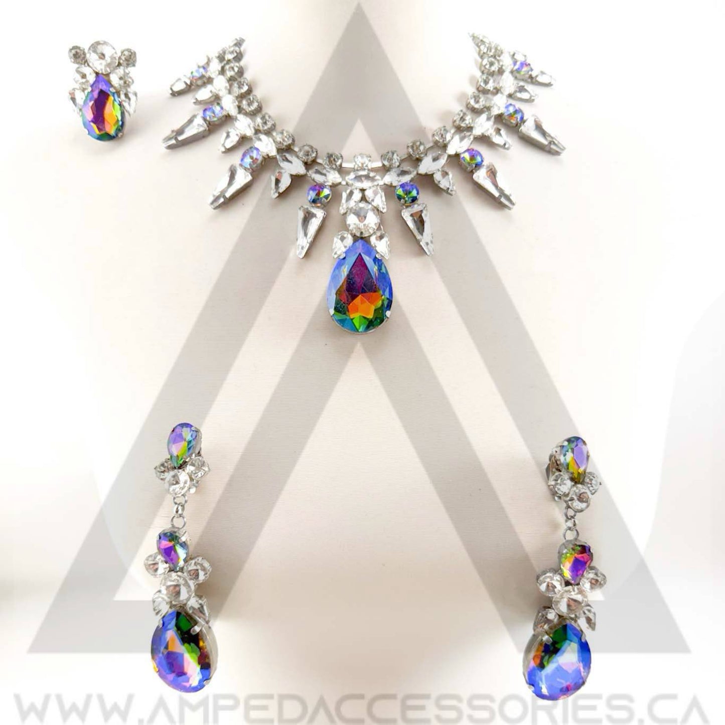 Rainbow AB Necklace Sets