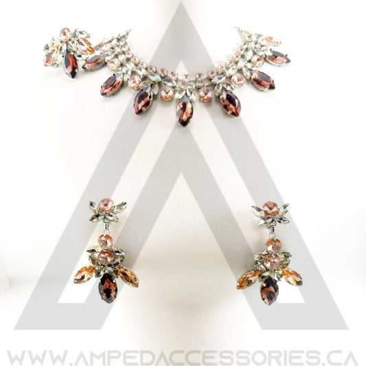 Peach & Rose Gold Necklace Sets