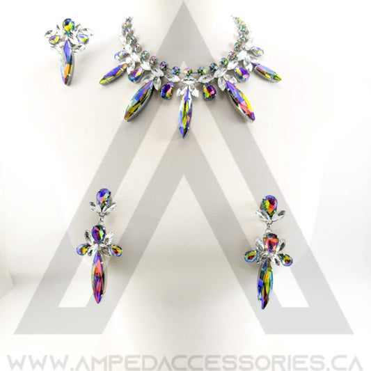 Rainbow AB Necklace Sets