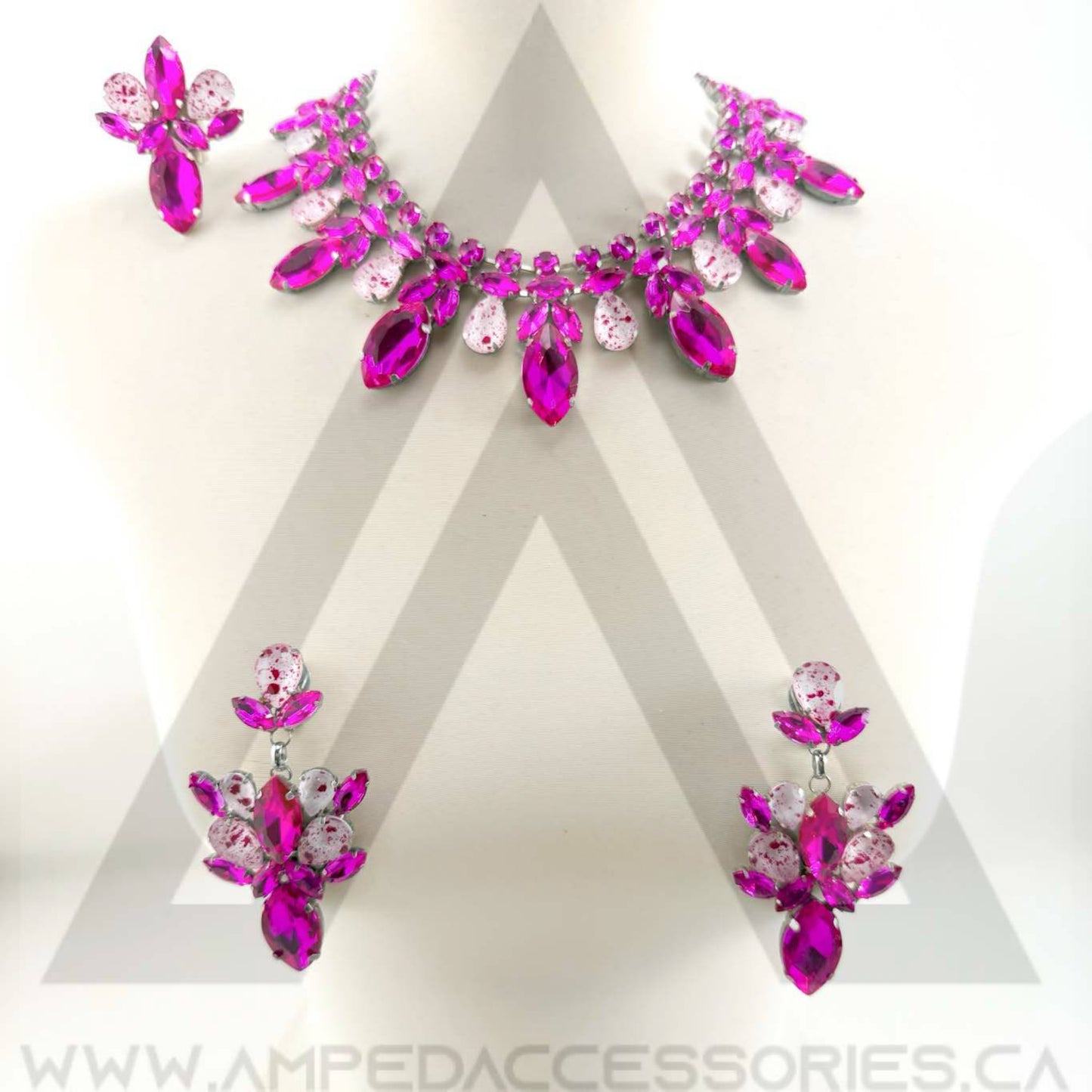 Pink & Fuchsia Necklace Sets