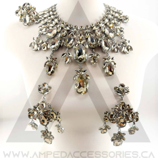 Smoked Topaz Necklace Sets