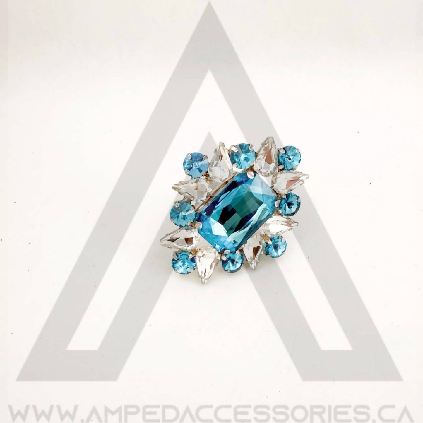 Aqua & Blue Zircon Rings