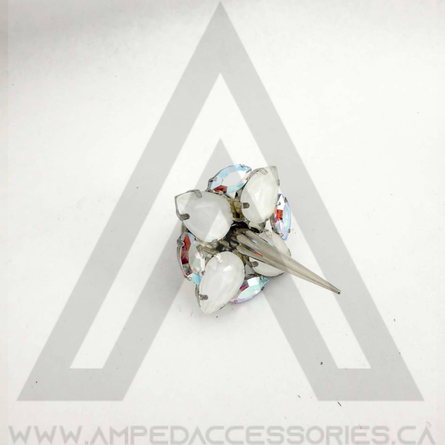 White, White Mocha AB & Opal Rings