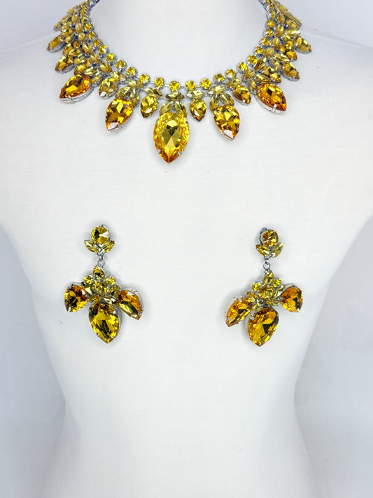 Topaz Necklace Set