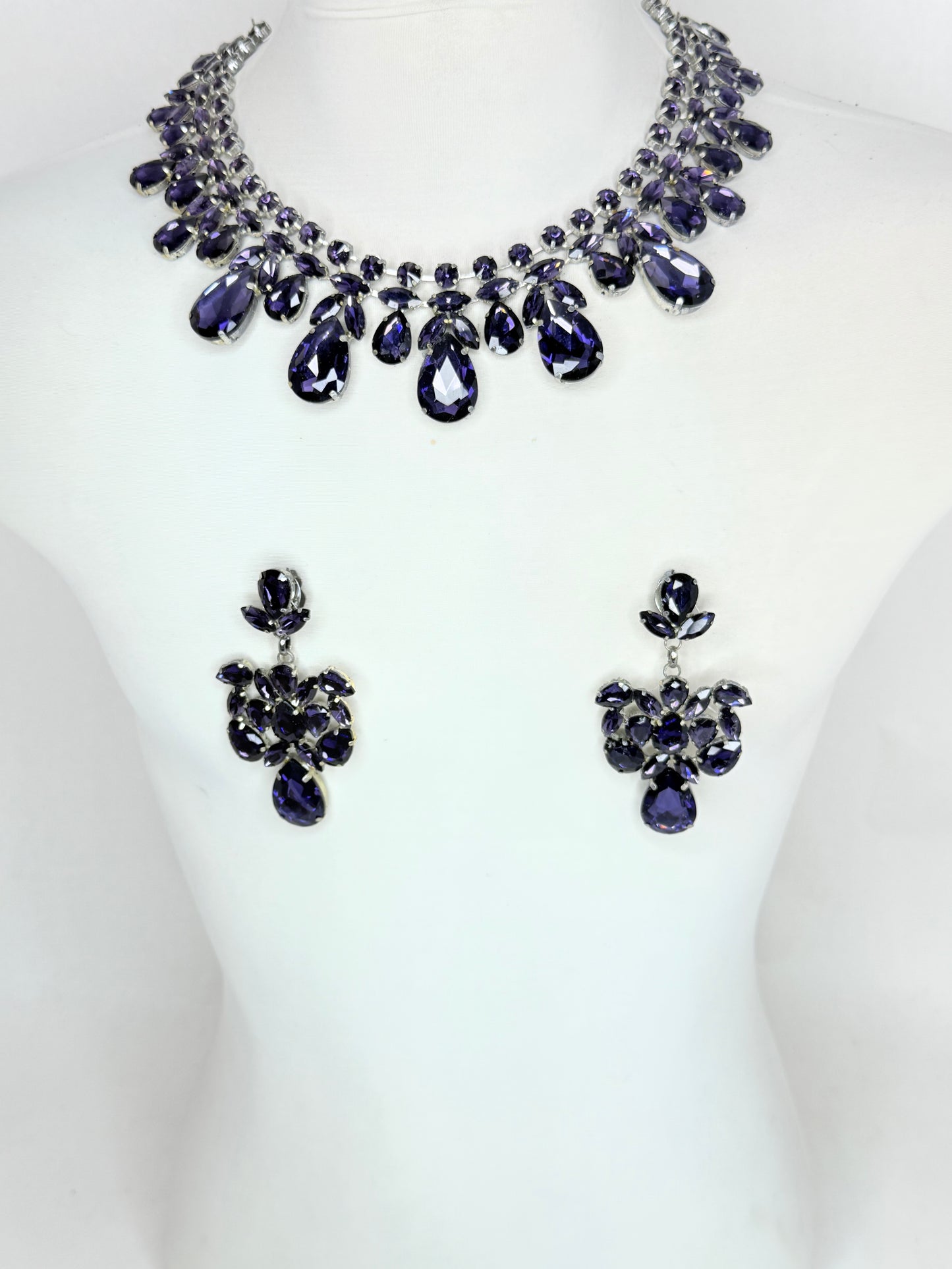 Deep Purple Necklace Set