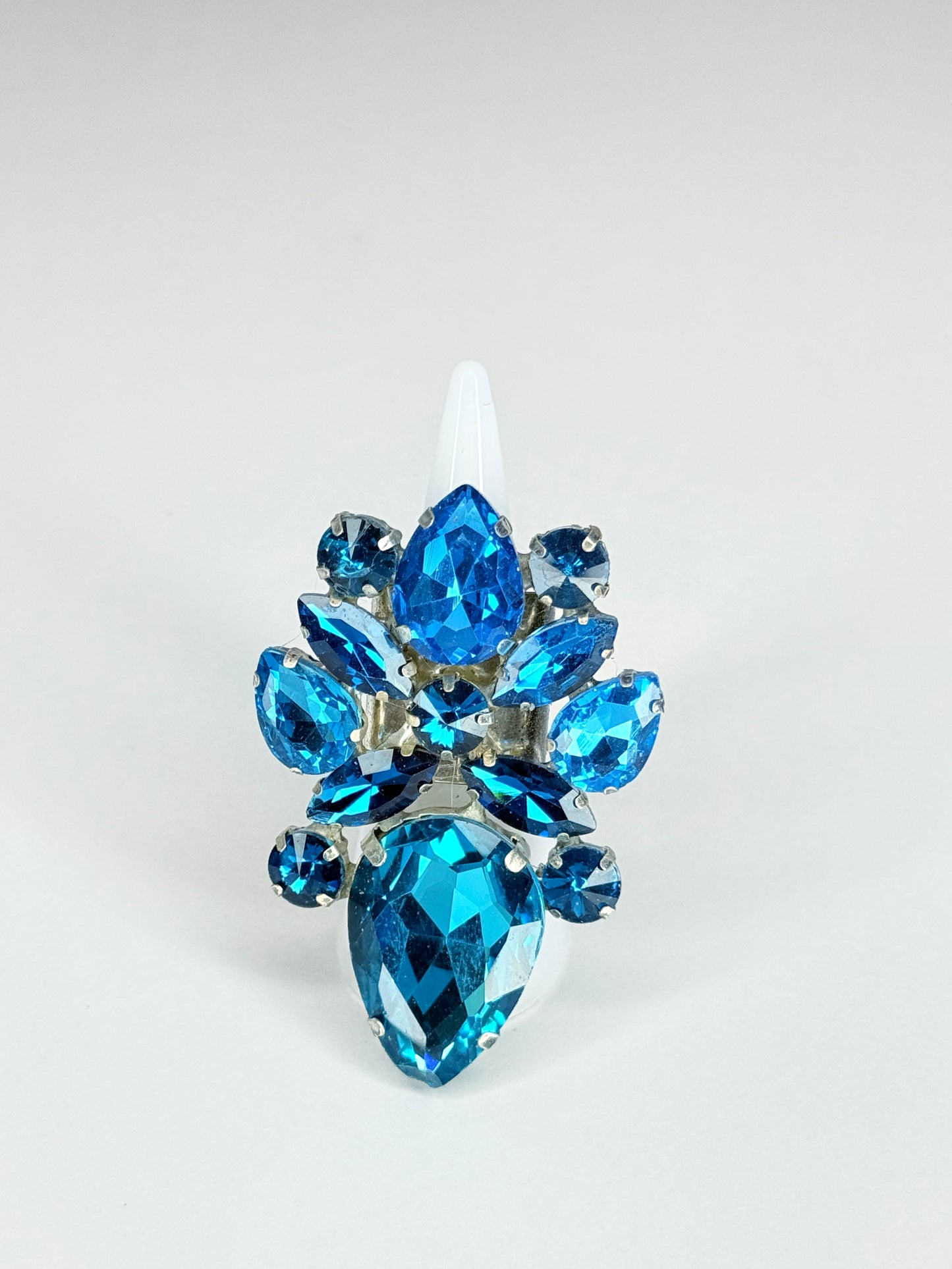Aqua & Blue Zircon Ring