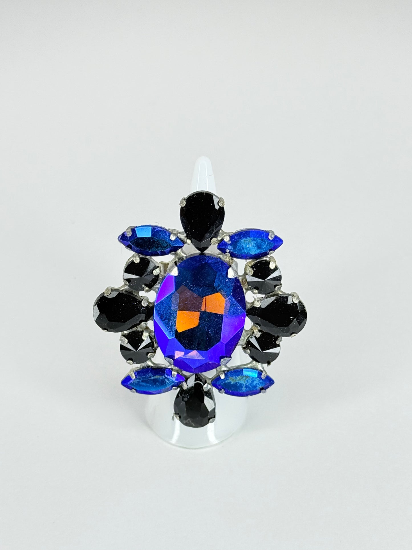 Purple AB & Black Ring