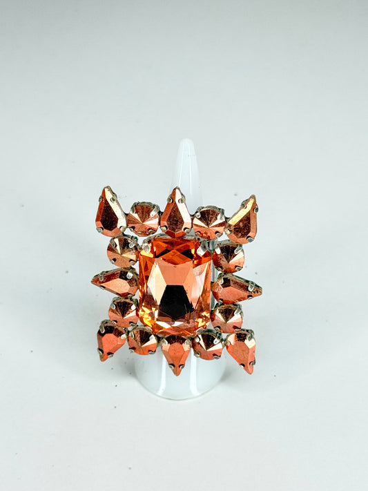Peach & Rose Gold Ring