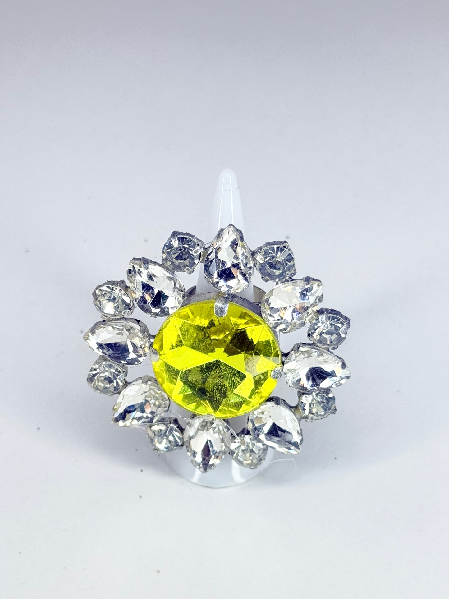 Yellow & Clear Ring
