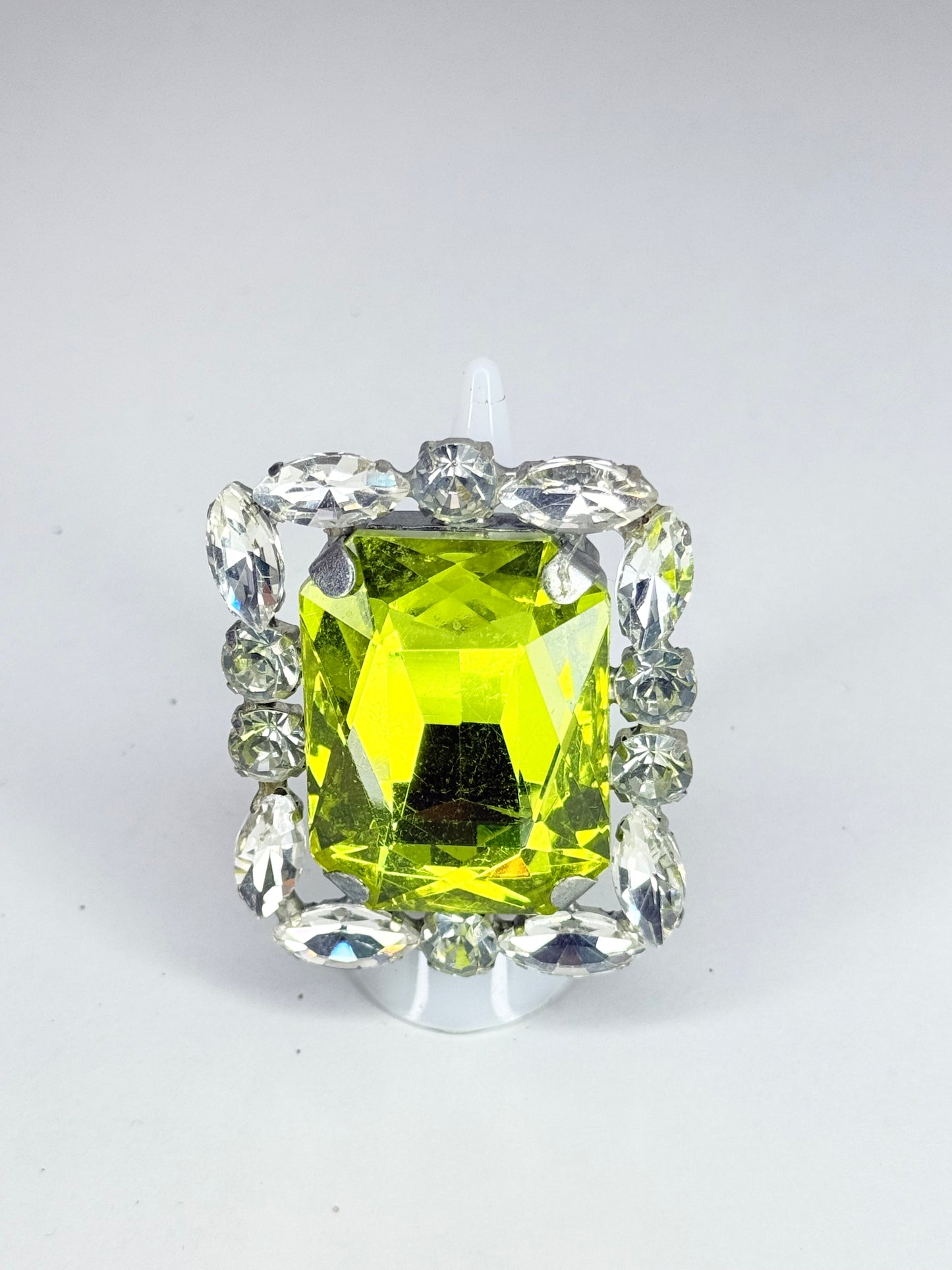 Yellow & Clear Ring
