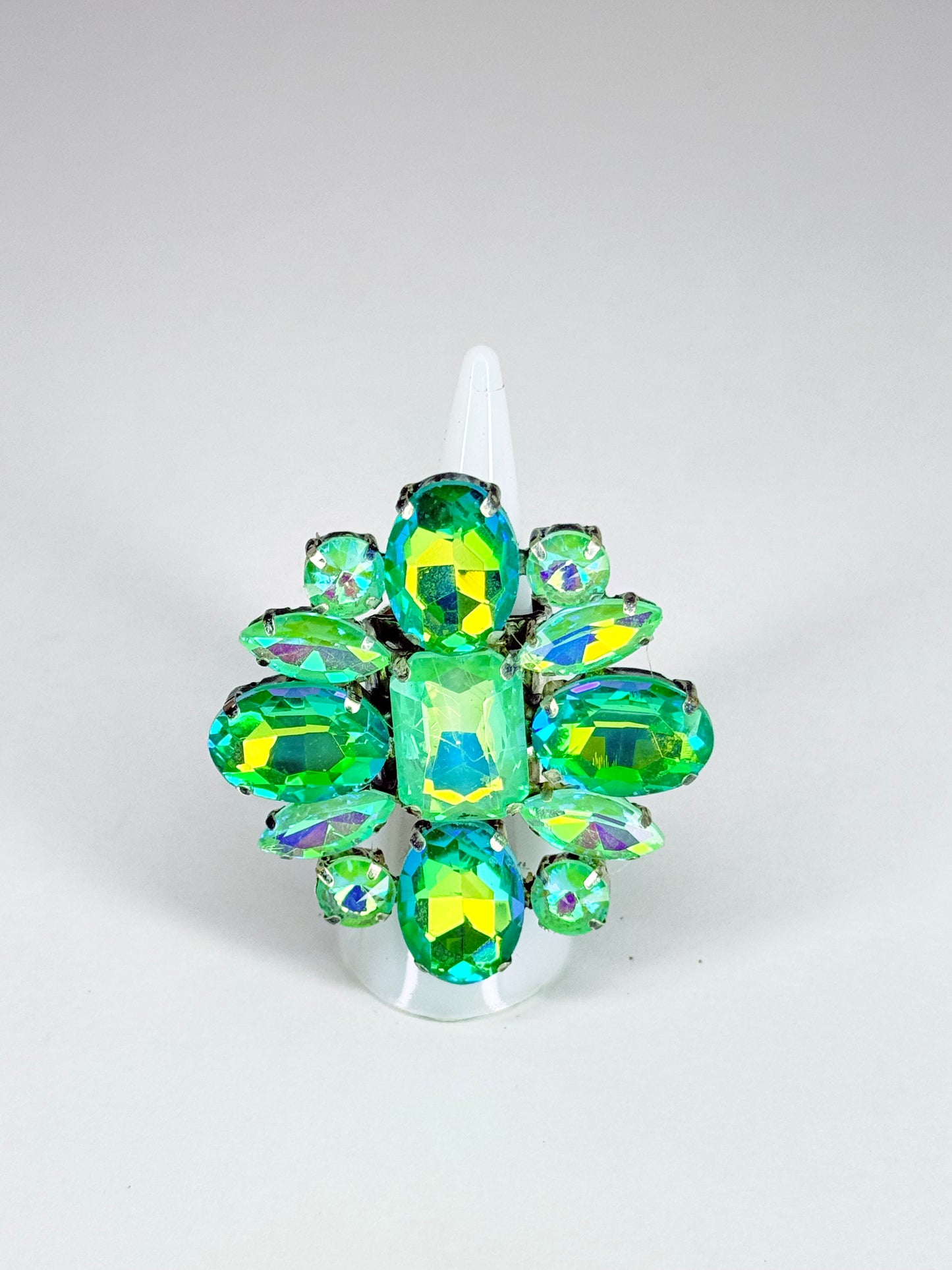 Green Mocha AB Ring