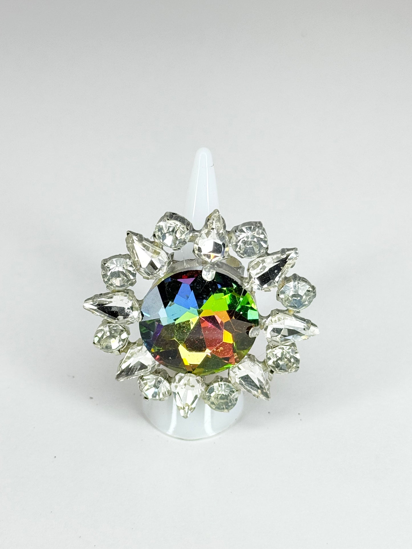 Watermelon & Clear Ring