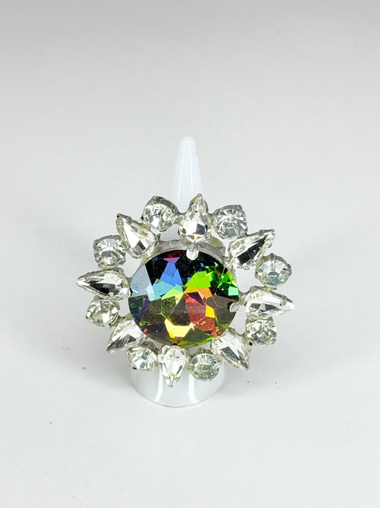 Watermelon & Clear Ring