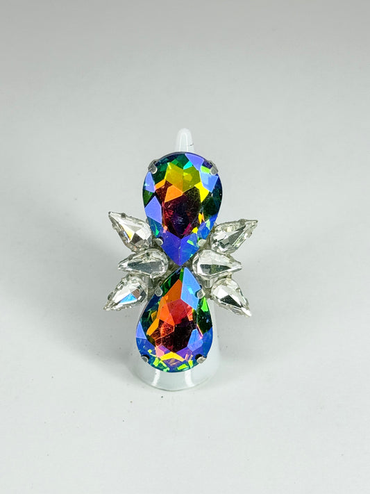 Rainbow AB & Clear Ring