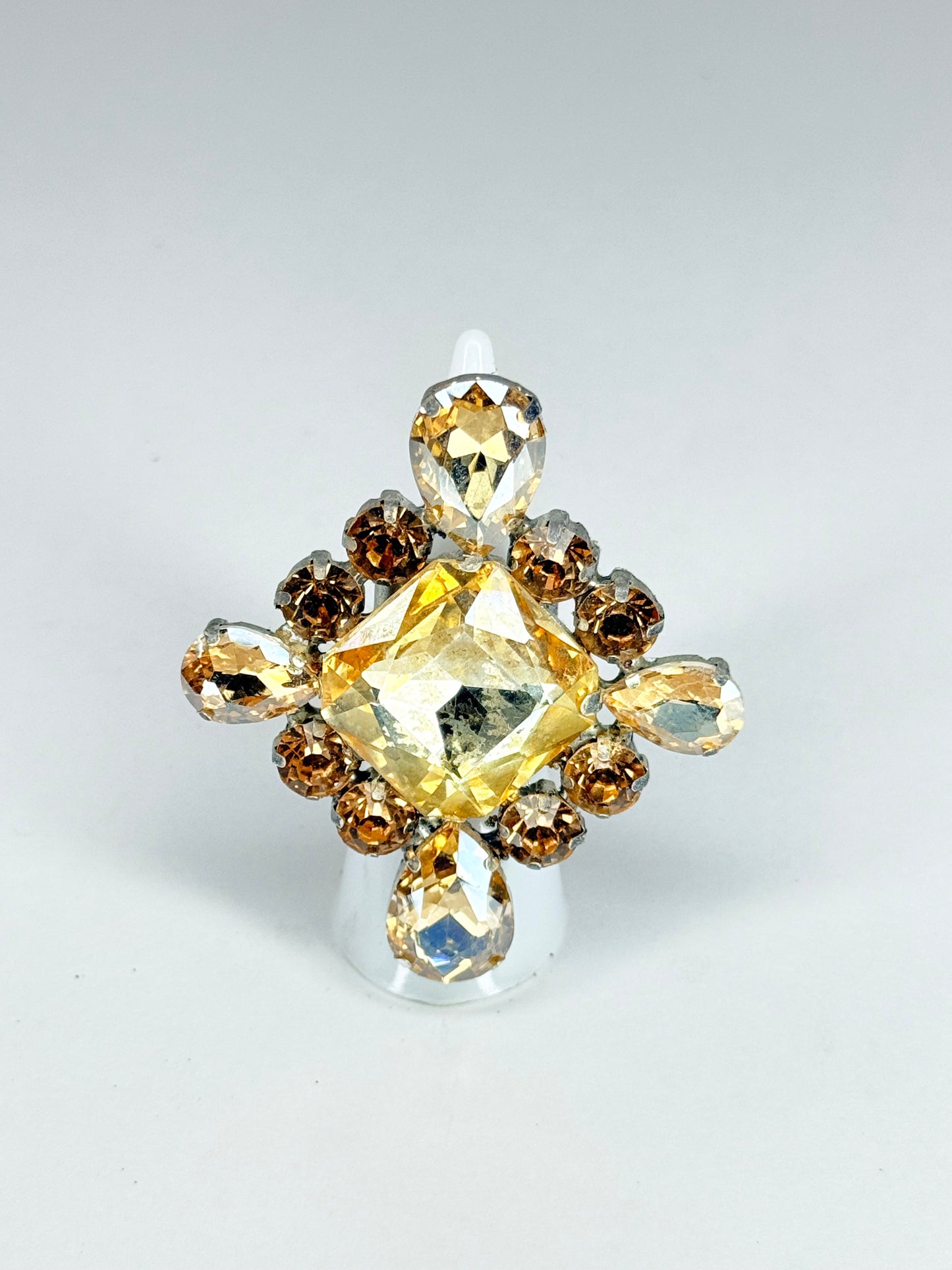 Champage & Clear Ring