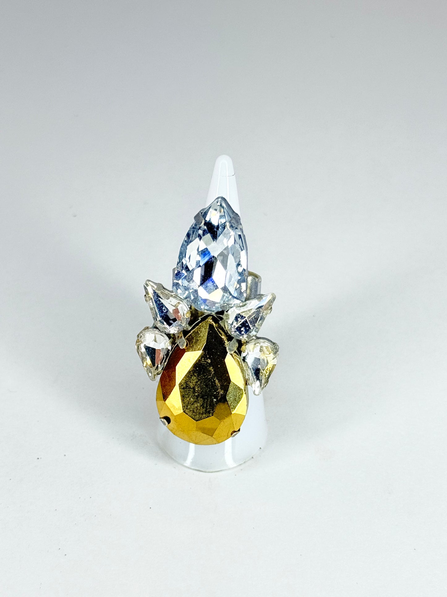 Gold & Clear Ring
