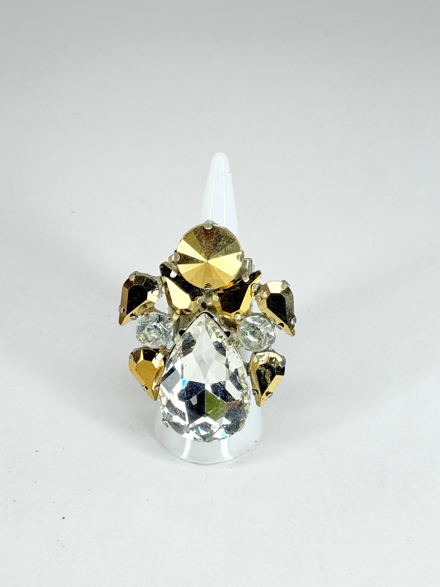 Gold & Clear Ring
