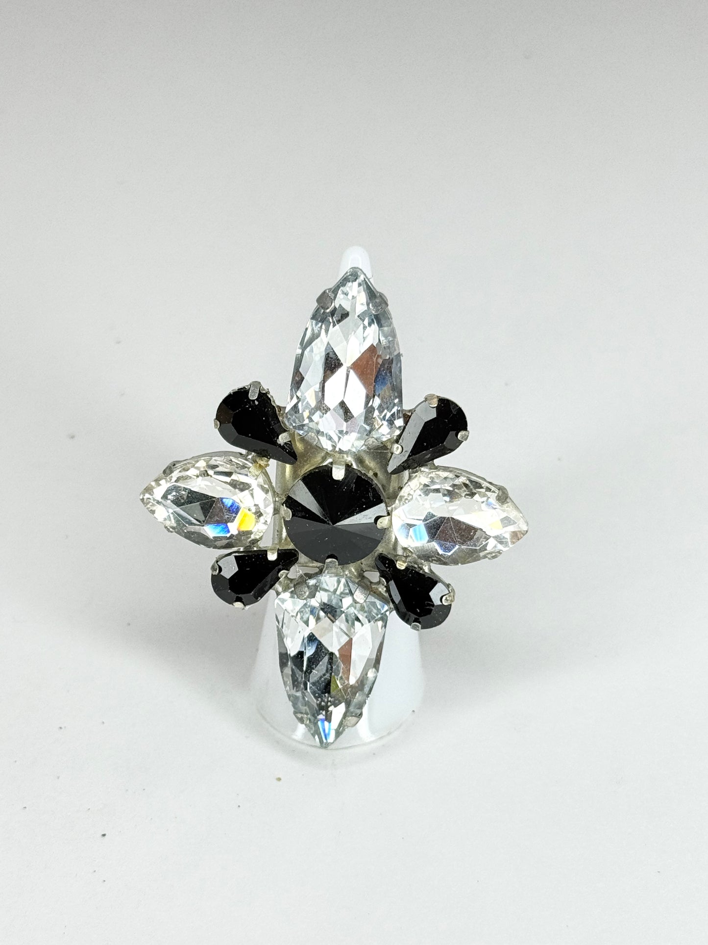 Black & Clear Ring