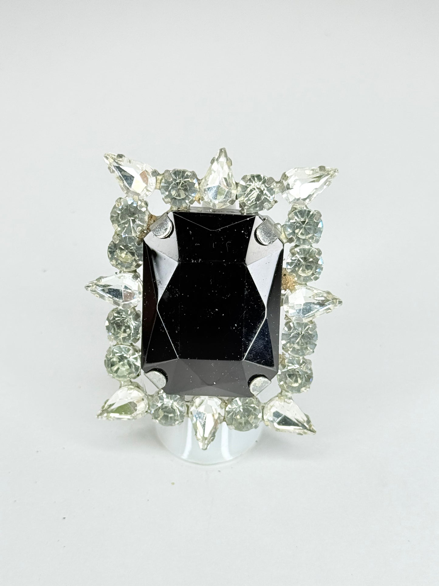 Black & Clear Ring