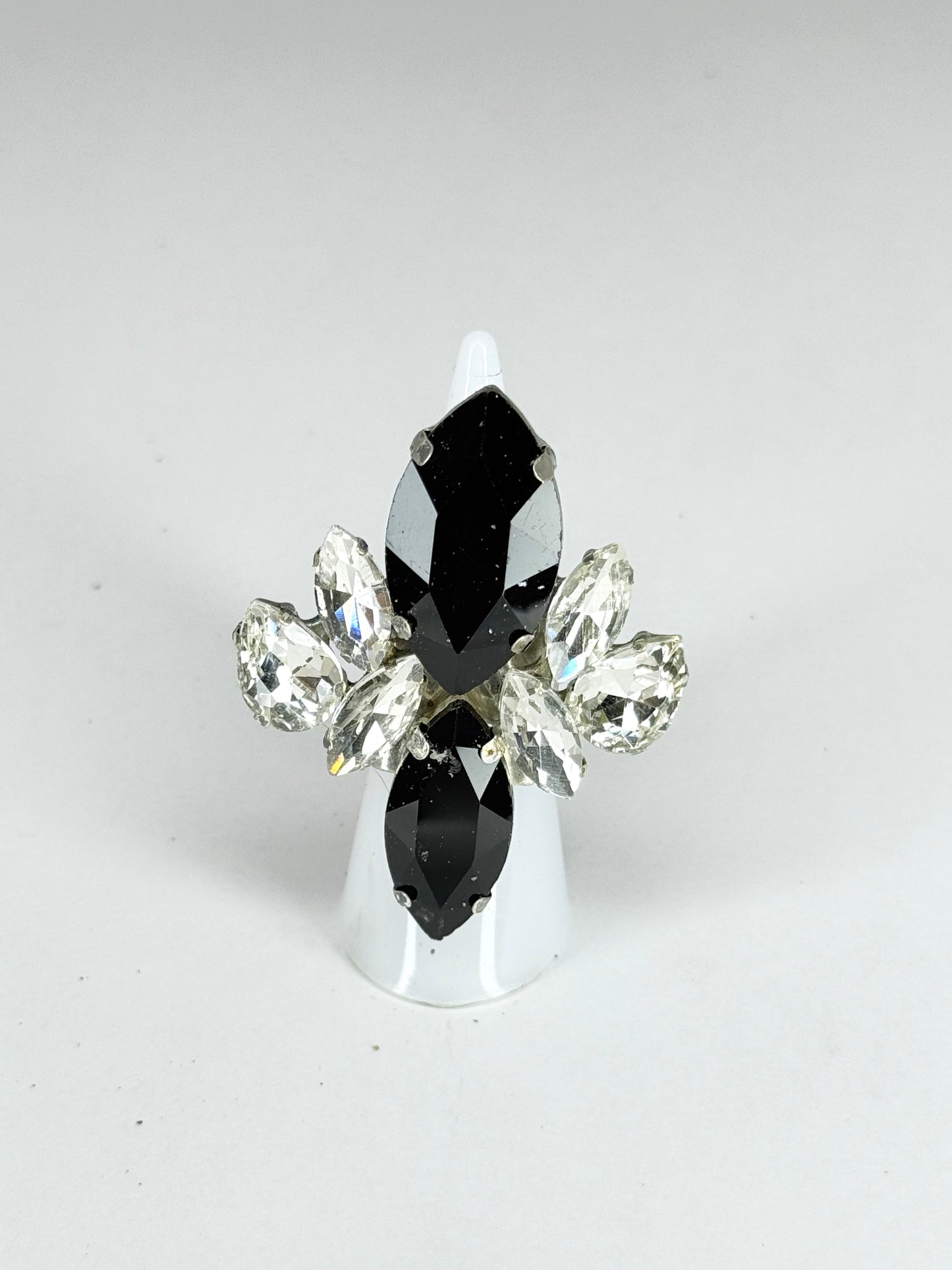 Black & Clear Ring