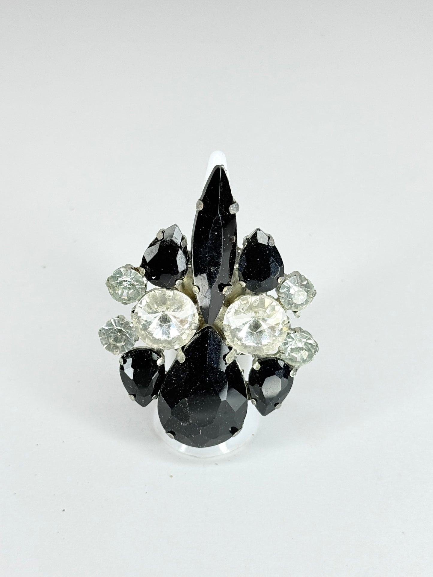Black & Clear Ring