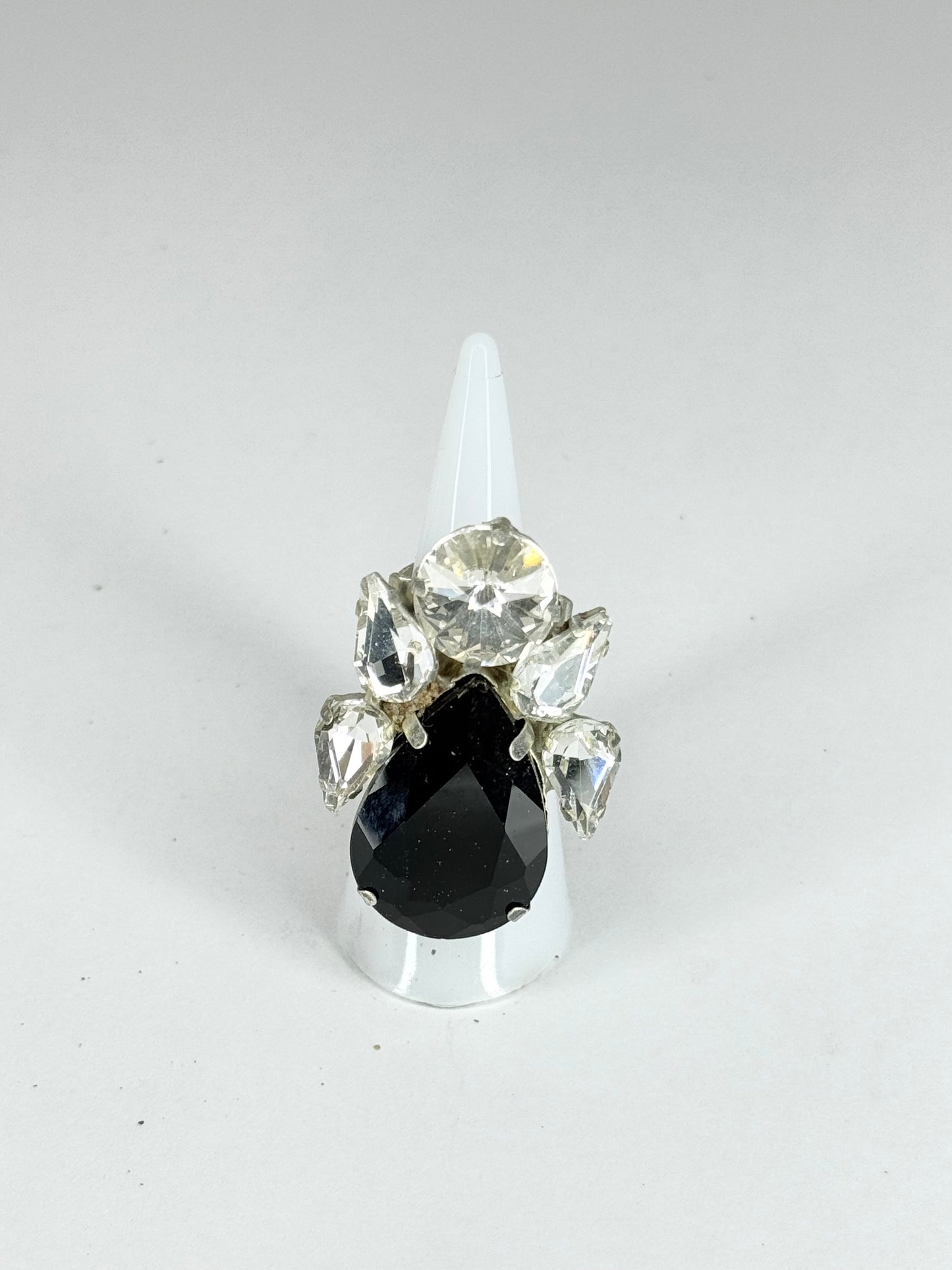 Black & Clear Ring